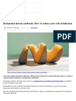 Rockmelon Listeria Outbreak, How to Reduce Your Risk of Infection