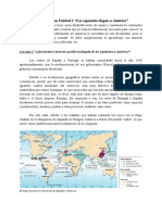 Guía Resumen Unidad 2 Los Españoles Llegan A América