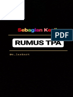 Sebagian Kecil Rumus. Elaskart