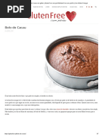 Bolo de Cacau Sem Glúten _ GlutenFree Com PaixãoGlutenFree Com Paixão _ Sem Glúten Portugal