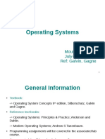 Operating Systems: Moumita Patra July-Nov 2019 Ref: Galvin, Gagne