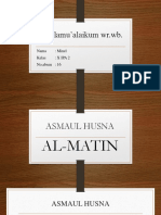 Asmaul Husna 