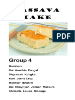 Cassava Cake: Group 4