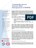 Community-Based Disaster Risk Management (CBDRM) : Summary: Research-into-Action Brief