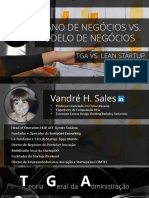 TGA vs LEAN STARTUP  - Inovação Corporativa