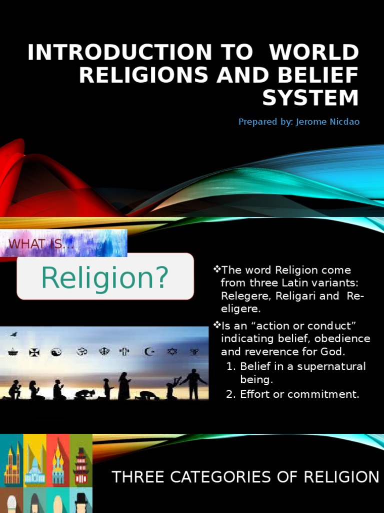Introduction To World Religions and Belief System | PDF | Atheism | God