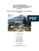 Plan de Desarrollo y Ordenamiento Territorial de La Parroquia San Rafael de La Laguna