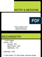 Lec 1 - Biochemistry and Medicine