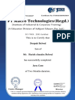 ISO 9001 Certified Company Certificate