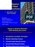 Design of Seismic-Resistant Steel Building Structures: 1. Introduction and Basic Principles