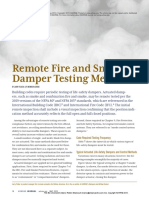 Remote Fire and Smoke Damper Testing Methods: Technical Feature