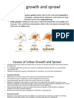 Urban Growth and Sprawl