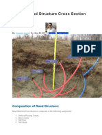 Typical Road Structure Cross Section Details