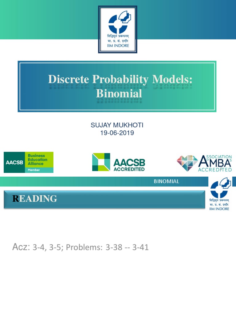 Understanding Binomial Probability Models | PDF | Probability ...
