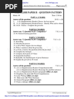 Padasalai Net 11th English Paper 2 Official Model Question With Answer Key