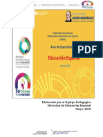 Programa Nacional de Formación e Investigación Avanzada en Educación Especial