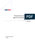 Proyeccion Agua Mineria Del Cobre 2018-2029 - Vf