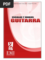 Escalas y Modos de Guitarra CARTA