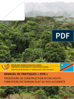Manuel de Construction Dune Route Forestire EFIR