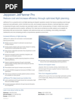 Jetplanner Pro Fact Sheet