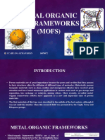 METAL ORGANIC FRAMEWORKS (MOFs)