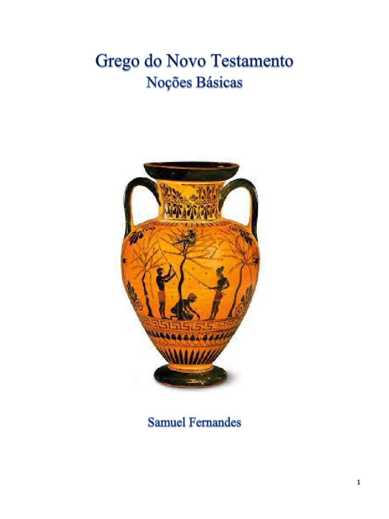 Grego I Apostila Pdf Pdf Koiné Semântica