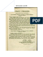 Dekrit Presiden 5 Juli 1959 Membentuk MPRS dan DPAS