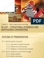 Ce 137 - Structural Dynamics and Earthquake Engineering: Chapter 5 - Basic Engineering Seismology