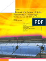 China & The Future of Solar Photovoltaic Technology:: CIGS Thin-Film Solar Cells Will Rock The Industry