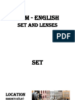 Film - English Set and Lenses