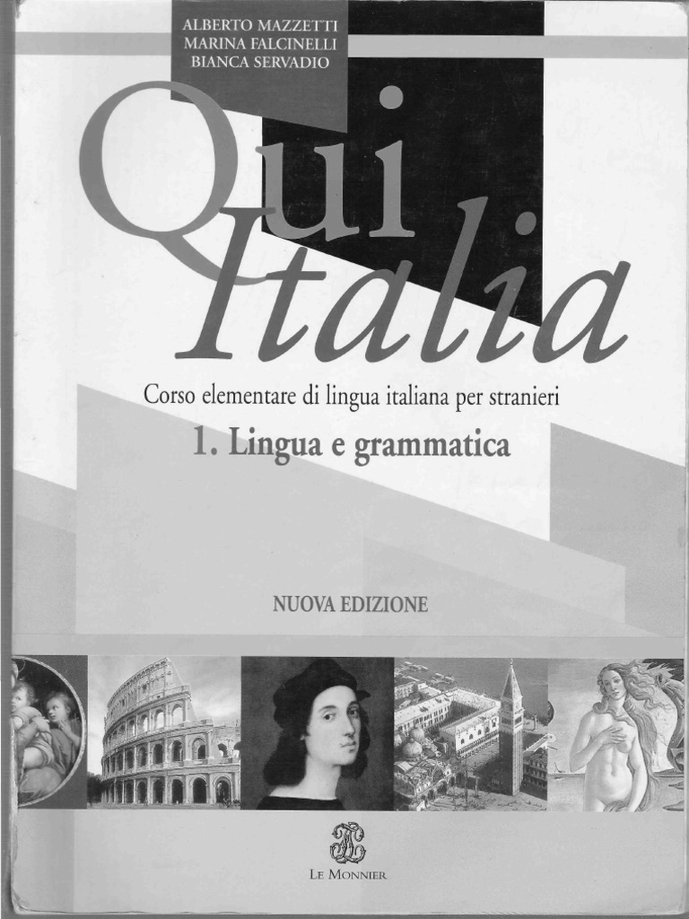 Qui Italia 1 Lingua e Grammatica PDF | PDF