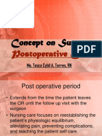 Postoperative Care Concepts