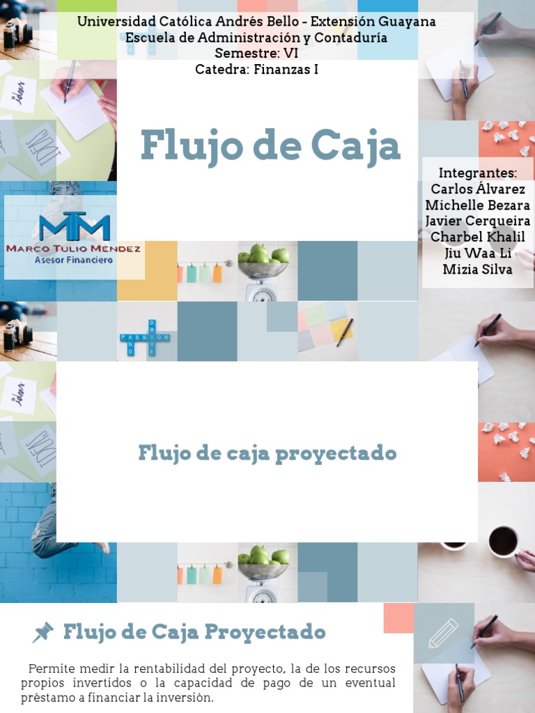 Ejemplo de Flujo de Caja Proyectado | PDF | Depreciación | Amortización ...