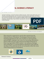 Environmental Science Literacy: Lindsey Mohan