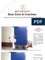 Basic Parts & Functions of a Hot Air Oven