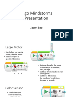 Lego Mindstorms Presentation: Jason Lee
