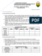 Practica 01 - Electrostática