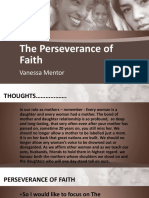 The Perseverance of Faith 