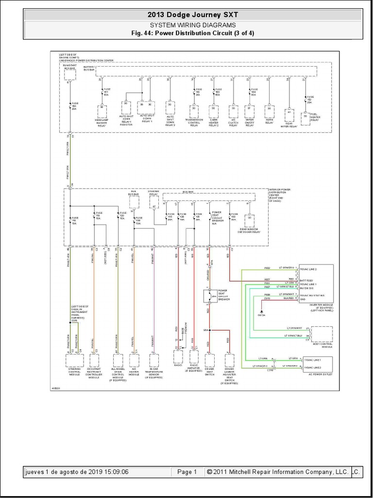 Dodge Journey Wiring Diagram Images - Wiring Diagram Sample