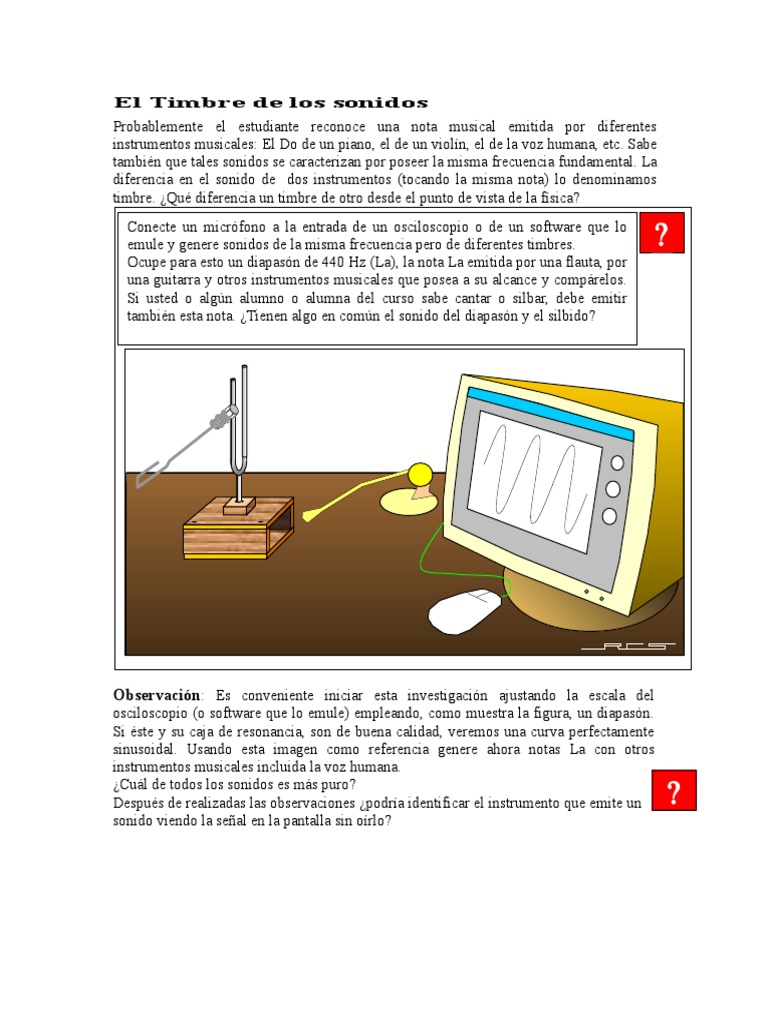 Experimento Timbre | PDF