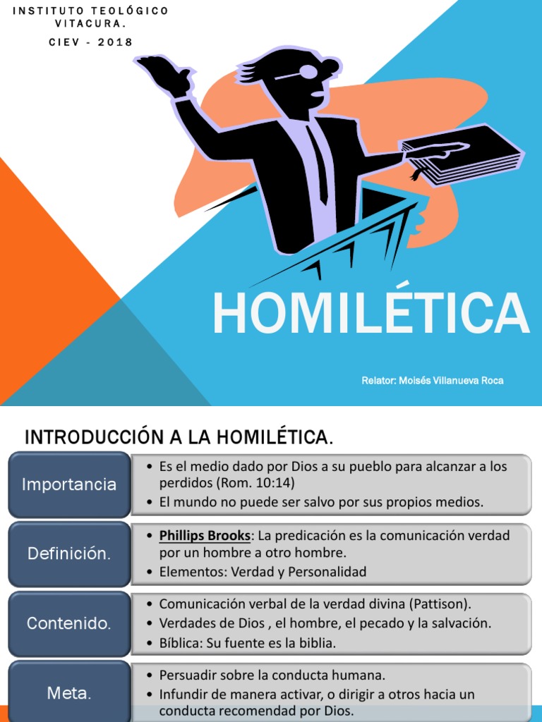 Introducción a la Homilética | PDF | Homilética | Sermón