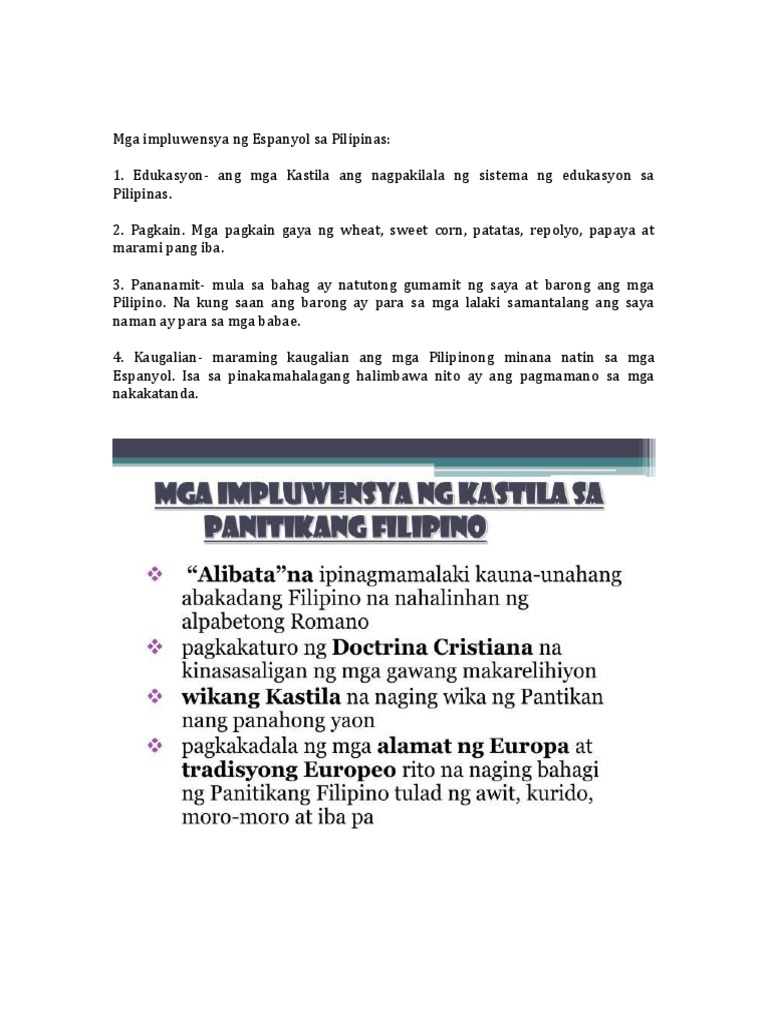 Ano Ang Mga Impluwensya Ng Mga Hapones Sa Pilipinas