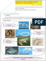 Classification Des Êtres Vivants PDF
