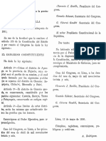 Ley de Creación Del Distrito de Apongo, Provincia Fajardo, Ayacucho