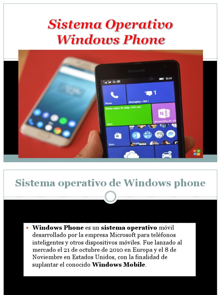 Windows Phone Historia | PDF | Juegos y actividades | Tecnología
