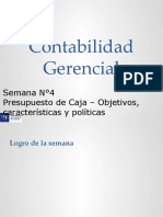 Semana 4 - Tema 7 Presupuesto de Caja