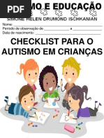 Check List do Autismo
