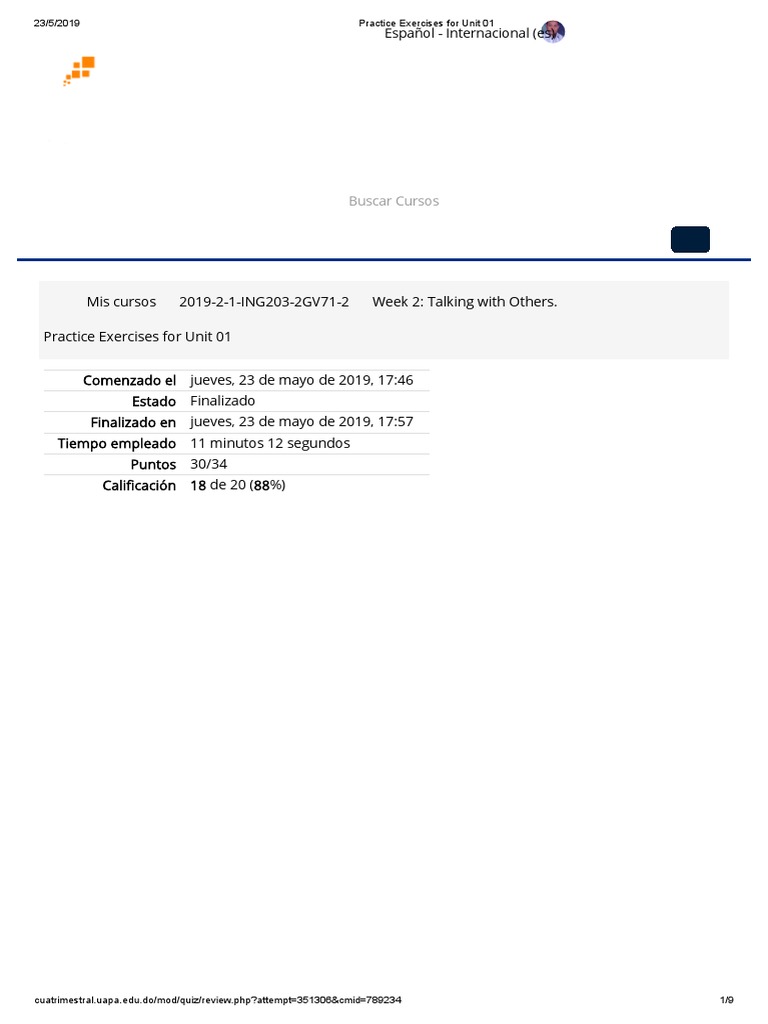 Practice Exercises For Unit 01 PDF | PDF | Entretenimiento (general) | Ocio