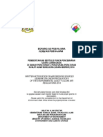 Notification Form for Air Emission Sources under Malaysian Regulations