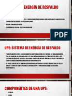 Energia de respaldo pdf